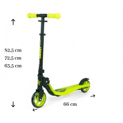MILLY MALLY 2484 Hulajnoga SCOOTER Smart Green