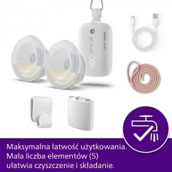 AVENT SCF532/11 Elektryczny podwójny laktator samonośny