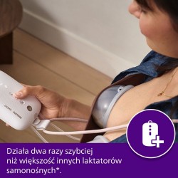 AVENT SCF532/11 Elektryczny podwójny laktator samonośny