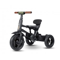 MILLY MALLY 6298 Qplay Rowerek Trójkołowy Rito Deluxe Rubber Olive