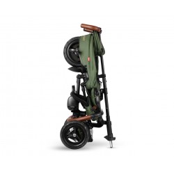 MILLY MALLY 6298 Qplay Rowerek Trójkołowy Rito Deluxe Rubber Olive