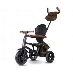 MILLY MALLY 6299 Qplay Rowerek Trójkołowy Rito Deluxe Rubber Brown