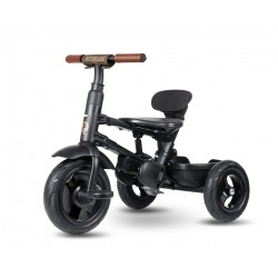 MILLY MALLY 6299 Qplay Rowerek Trójkołowy Rito Deluxe Rubber Brown