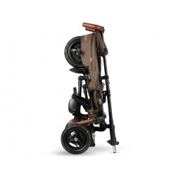 MILLY MALLY 6299 Qplay Rowerek Trójkołowy Rito Deluxe Rubber Brown
