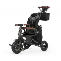 MILLY MALLY 6308 Qplay Rowerek Trójkołowy Nova Deluxe Black