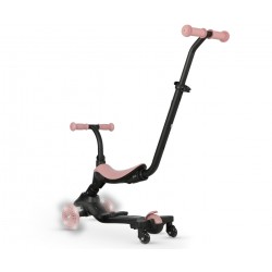 MILLY MALLY 6310 Qplay Hulajnoga Sema Evo 3w1 Coral Pink