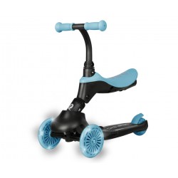 MILLY MALLY 6311 Qplay Hulajnoga Sema Evo 3w1 Sky Blue