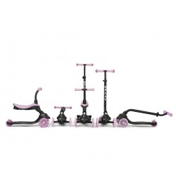 MILLY MALLY 6313 Qplay Hulajnoga Sema Evo 3w1 Violet