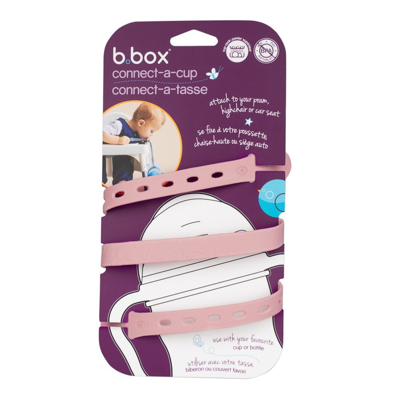 B.BOX BB200911 Smycz do bidonu Blush