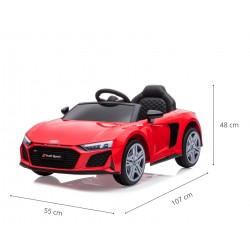 MILLY MALLY 5734 Pojazd na akumulator Audi R8 Spyder Red