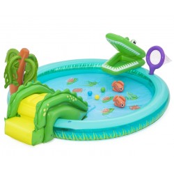 BESTWAY 53166 Zatoka krokodyli - wodny plac zabaw 2,24mx1,81mx72cm