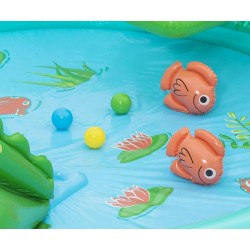 BESTWAY 53166 Zatoka krokodyli - wodny plac zabaw 2,24mx1,81mx72cm