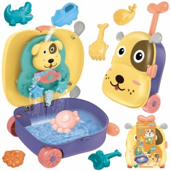 WOOPIE 44138 Zestaw do Piasku 3w1 Walizka Piesek Stolik Wodny