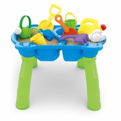 WOOPIE 46484 Stolik Wodny 2w1 Piaskownica 9 akc.