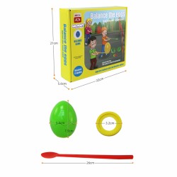 WOOPIE 49157 Gra Zręcznościowa Balansujące Jajka