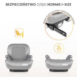 FOTELIK IRBIS I-SIZE BEIGE (125-150)