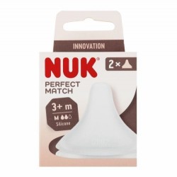 436058 SMOCZEK NA BUTELKĘ SILIKONOWY PERFECT MATCH 3+,  2SZT 538924, 10709033