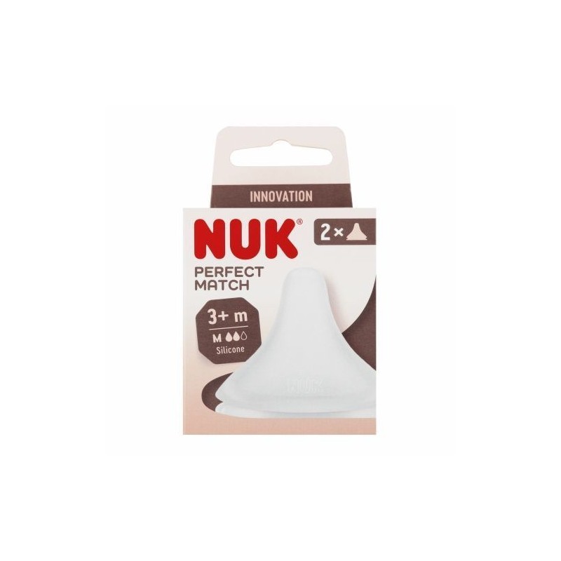 436058 SMOCZEK NA BUTELKĘ SILIKONOWY PERFECT MATCH 3+,  2SZT 538924, 10709033