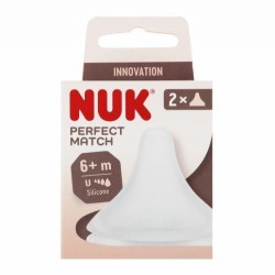 436041  SMOCZEK NA BUTELKĘ SILIKONOWY PERFECT MATCH 6+,  2SZT 538925, 10709034