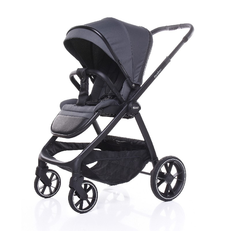 4 BABY Wózek spacerowy FOSTER GRAPHITE