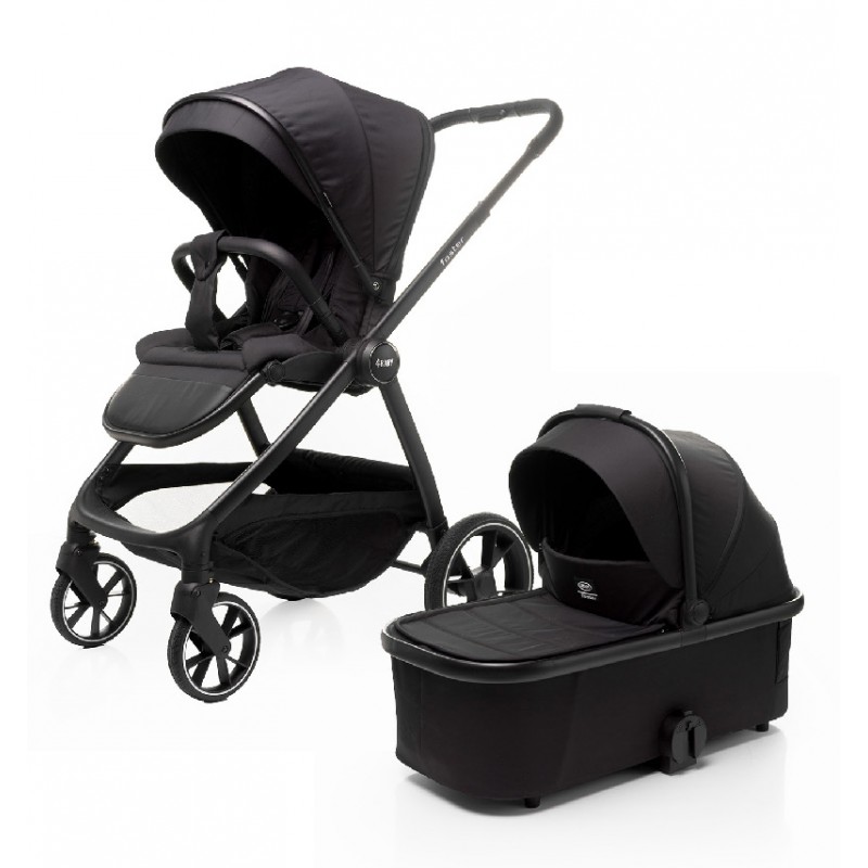 4 BABY Wózek uniwersalny FOSTER 2w1 BLACK