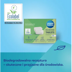 CANPOL 1/502 Ekocertyfikowane tabletki do zmywarki 30 szt.
