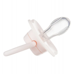 CANPOL 22/580_pin_new Smoczek uspokajający silikon symetryczny 0-6m Newborn Baby różowy