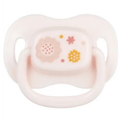 CANPOL 22/581_pin_new Smoczek uspokajający silikon symetryczny 6-18m Newborn Baby różowy