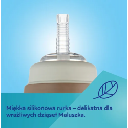 CANPOL 56/510_bro Bidon niekapek z rurką i odważnikiem 350ml PIESKI
