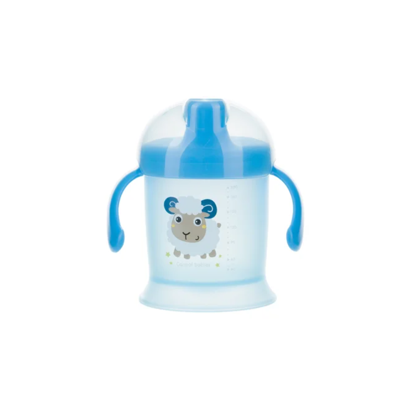 CANPOL 31/300 Kubek niekapek 200ml Bunny & company niebieski