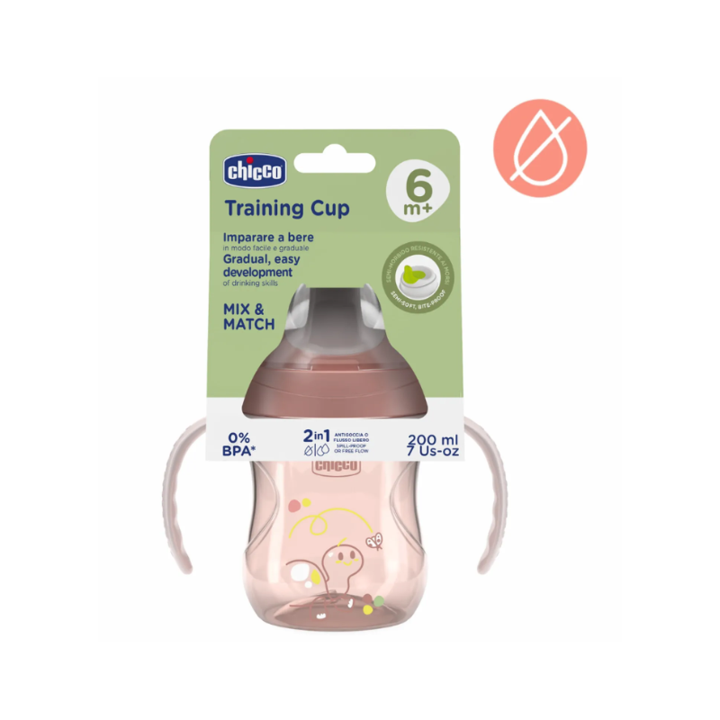 CHICCO 00006921150000 Kubek niekapek z twardym ustnikiem 200 ml