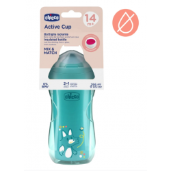 CHICCO 00006981250000 Kubek niekapek termiczny z twardym ustnikiem