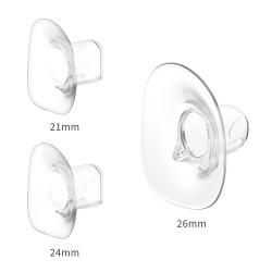 B.O.1001 Laktator muszlowy elektryczny MEGAN - bez użycia rąk+ wkładki 296