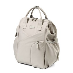 B.O1649/02 Plecak dla mamy MODERN STYLE beżowy