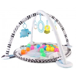 MILLY MALLY 6099 TinyMini JL626-2D Mata edukacyjna 2w1 Basen z piłkami