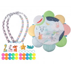 MILLY MALLY 6144 TinyMini JL639-2A Mata edukacyjna 2w1 Kwiat Zoo