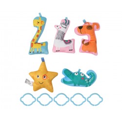 MILLY MALLY 6144 TinyMini JL639-2A Mata edukacyjna 2w1 Kwiat Zoo