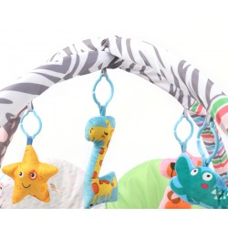 MILLY MALLY 6144 TinyMini JL639-2A Mata edukacyjna 2w1 Kwiat Zoo