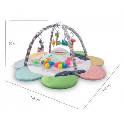 MILLY MALLY 6144 TinyMini JL639-2A Mata edukacyjna 2w1 Kwiat Zoo