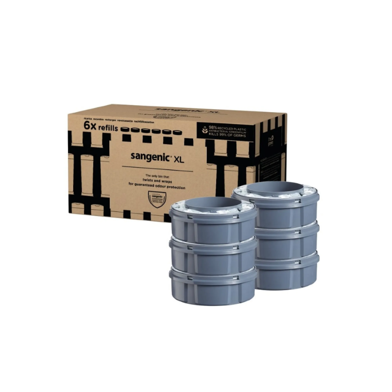 TOMMEE TIPPEE TTP84336001 Wkład do pojemnika XL 6-pak