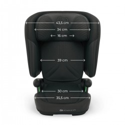 KINDERKRAFT Fotelik samochodowy UNITY 2 I-Size black