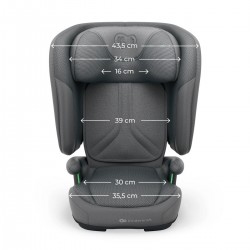 KINDERKRAFT Fotelik samochodowy UNITY 2 I-Size grey