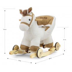 MILLY MALLY 5467 Koń Polly White