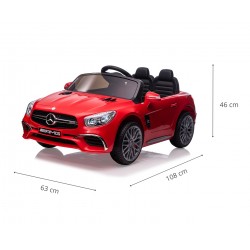 MILLY MALLY 5733 Pojazd na akumulator Mercedes-Benz SL65 AMG Red