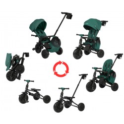 MILLY MALLY 6306 Qplay Rowerek Trójkołowy Nova Max Green