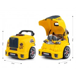MILLY MALLY 6429 Silnik rozkręcalny N-gine Yellow
