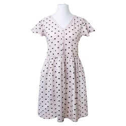 EWA 978596 LINDA Koszula ciążowa w seruszka beż XL