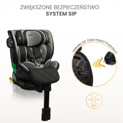 FOTELIK TUROX I-SIZE GREY (40-150)