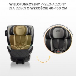 FOTELIK TUROX I-SIZE GREY (40-150)