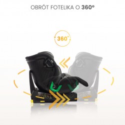 FOTELIK TUROX I-SIZE KHAKI (40-150)